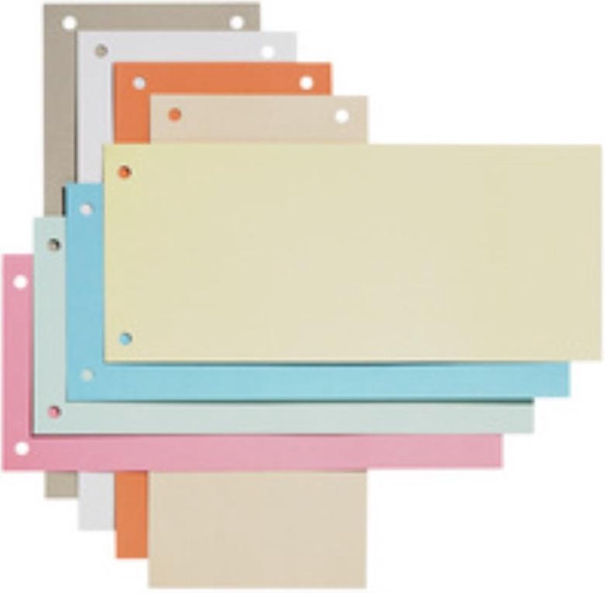 Elba Trennleiste Oxford schmal 240x105mm 190gr weiß
