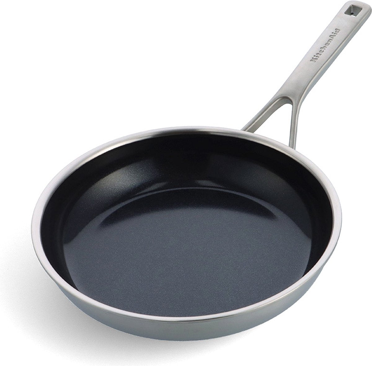 Kitchenaid Mehrschicht-Bratpfanne ø28 cm – Edelstahl – Induktion – antihaftbeschichtet – PFAS-frei