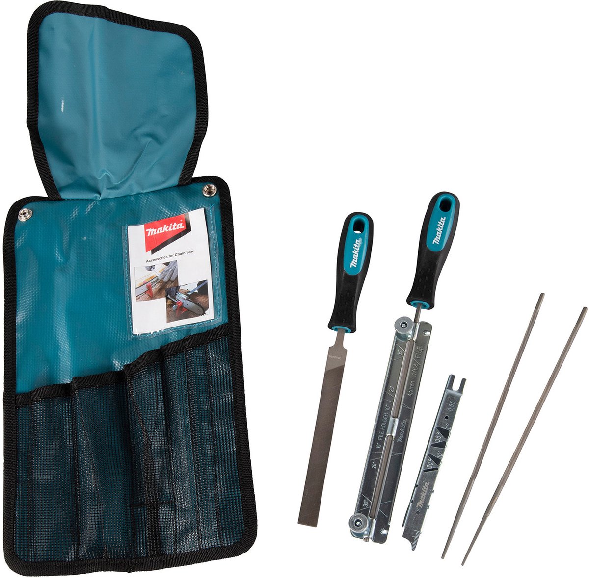 Makita-Zubehör d-72160 | Kettensägenfeilen-Set | 4,5 mm – d-72160
