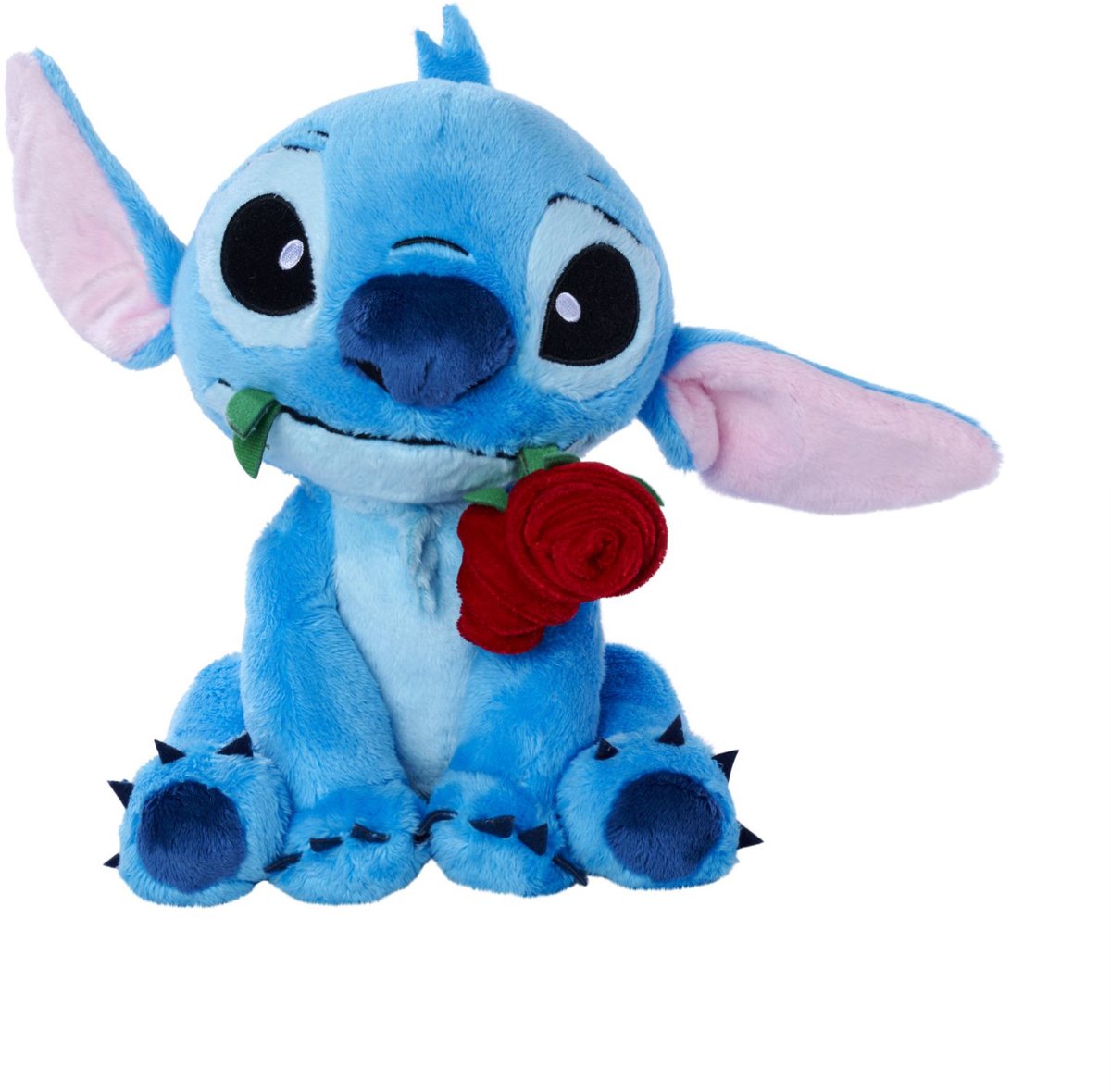 Plüsch 25 cm Stich mit Rose nähen