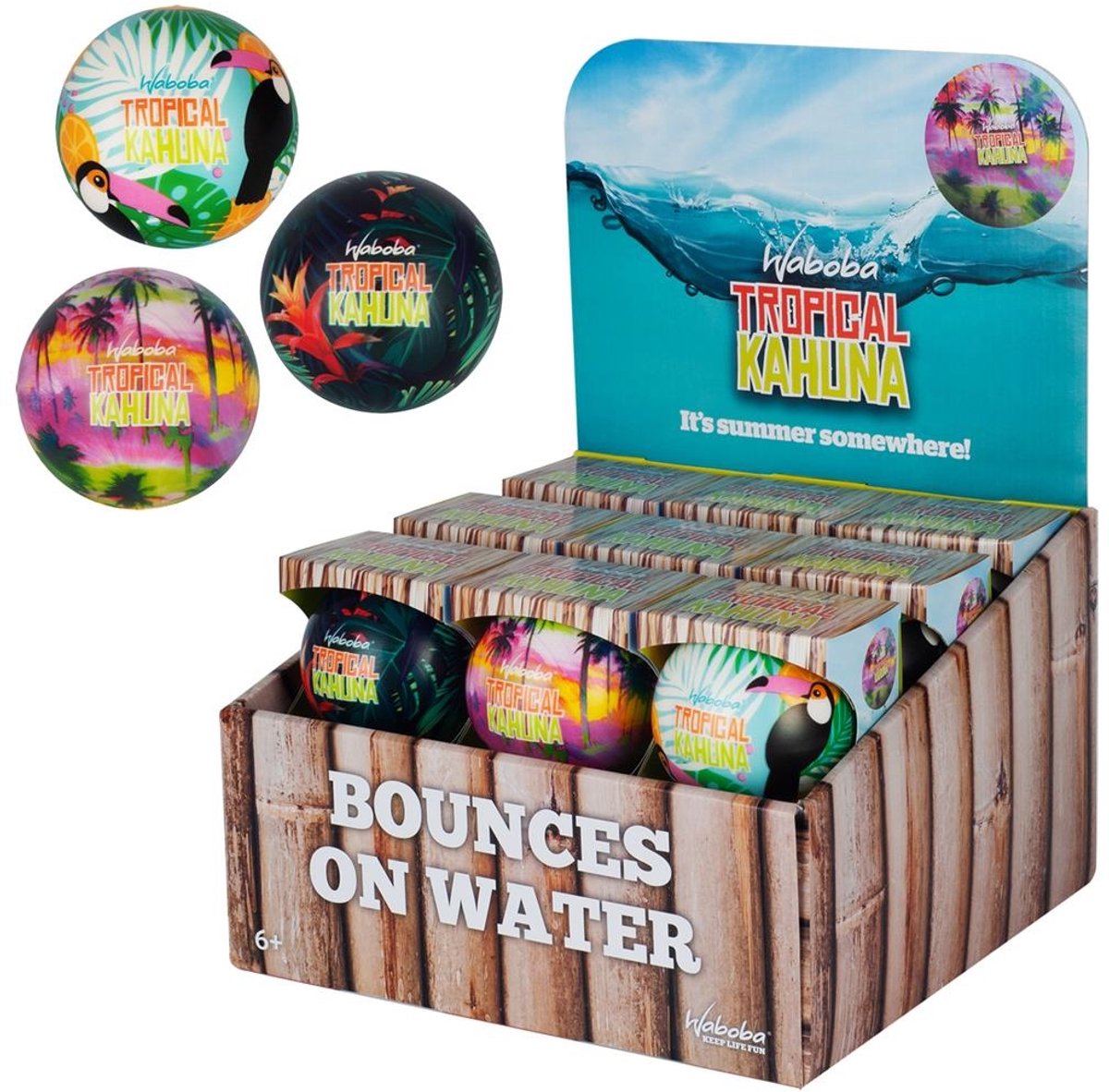Waboba Tropical Kahuna – Wasser-Hüpfball