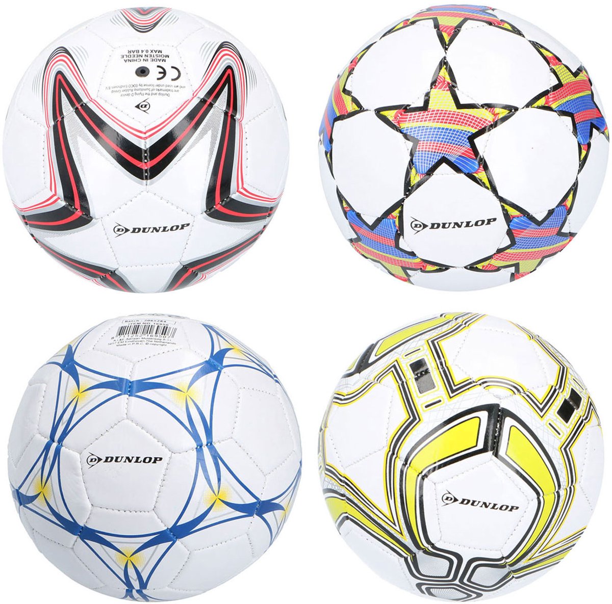 Dunlop Fußball mit Aufdruck, 15cm