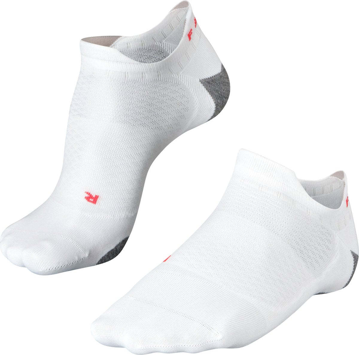 Falke ru5 Race Invisible Anti-Blister Funktionsmaterial Laufsocken Damen Weiß – Größe 39-40