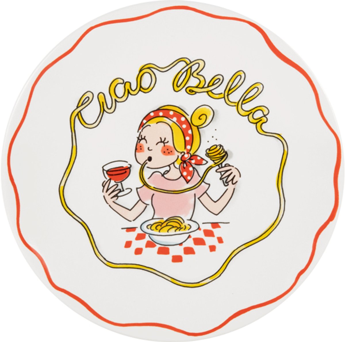 Blond amsterdam , pasta: bord 22 cm ciao bella