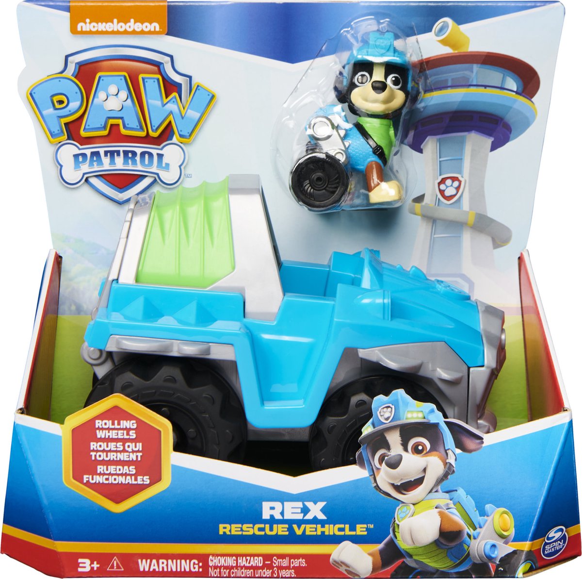 Spinmaster Paw Patrol Basisfahrzeug Rex