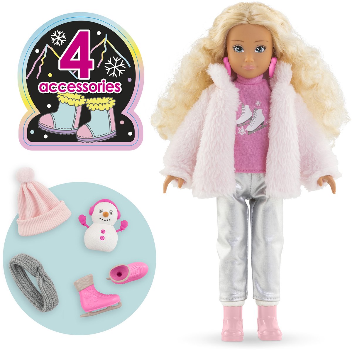 Corolle Girls – Valentine Mountain Modepuppen-Set
