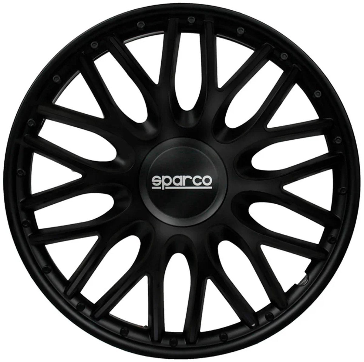 Sparco Radkappen Roma 13 Zoll schwarz - 4 Stück