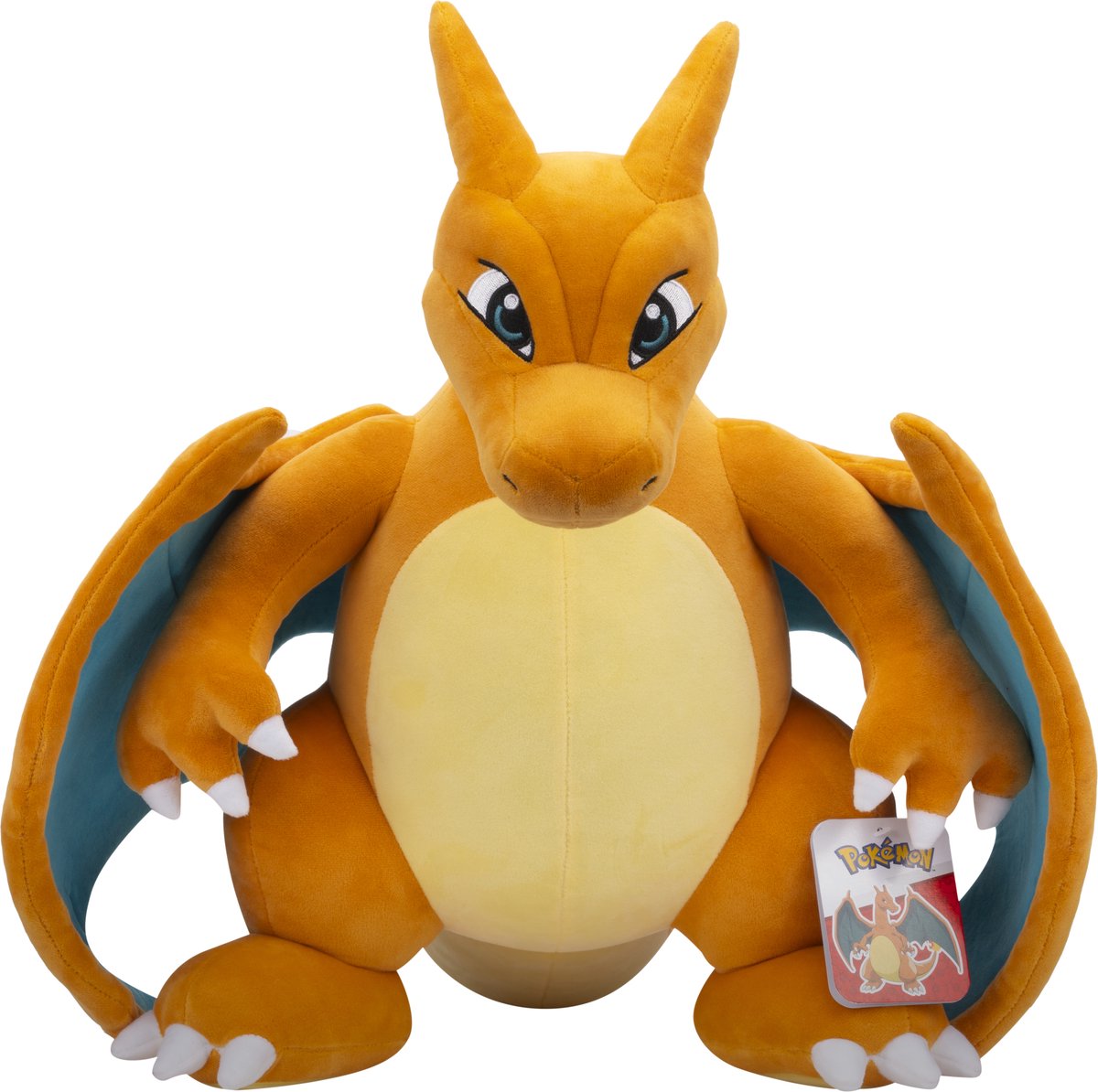 Jazwares Pokémon-Kuscheltier-Plüsch-Glurak – 60 cm