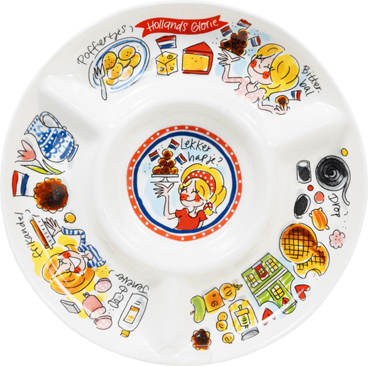 Blond amsterdam specials hollands glorie snack plate klein