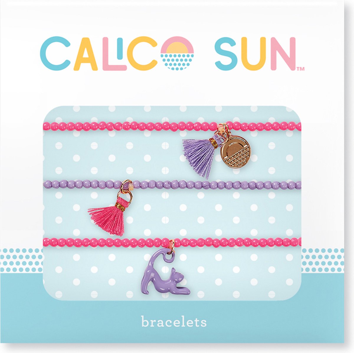 Kaliko-Sonne – Zoey-Armbänder – Katze