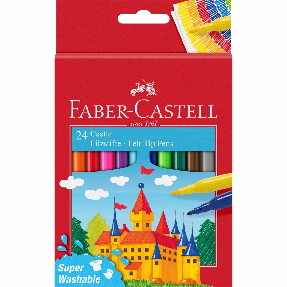 Faber-Castell Filzstifte – 24 Stück – fc-554202