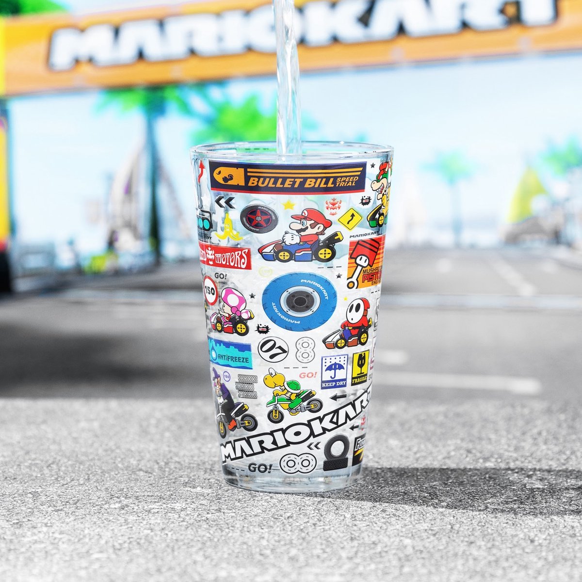 Paladone Products Ltd Nintendo – Mario Kart Glas