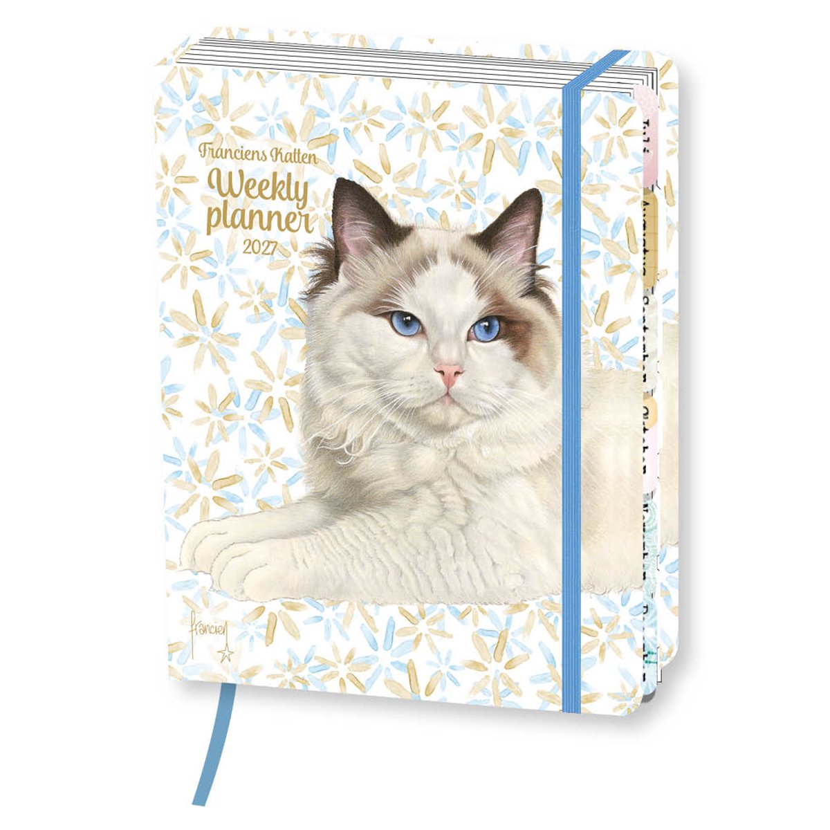 Comello franciens katten weekplanner 2027 lizzy