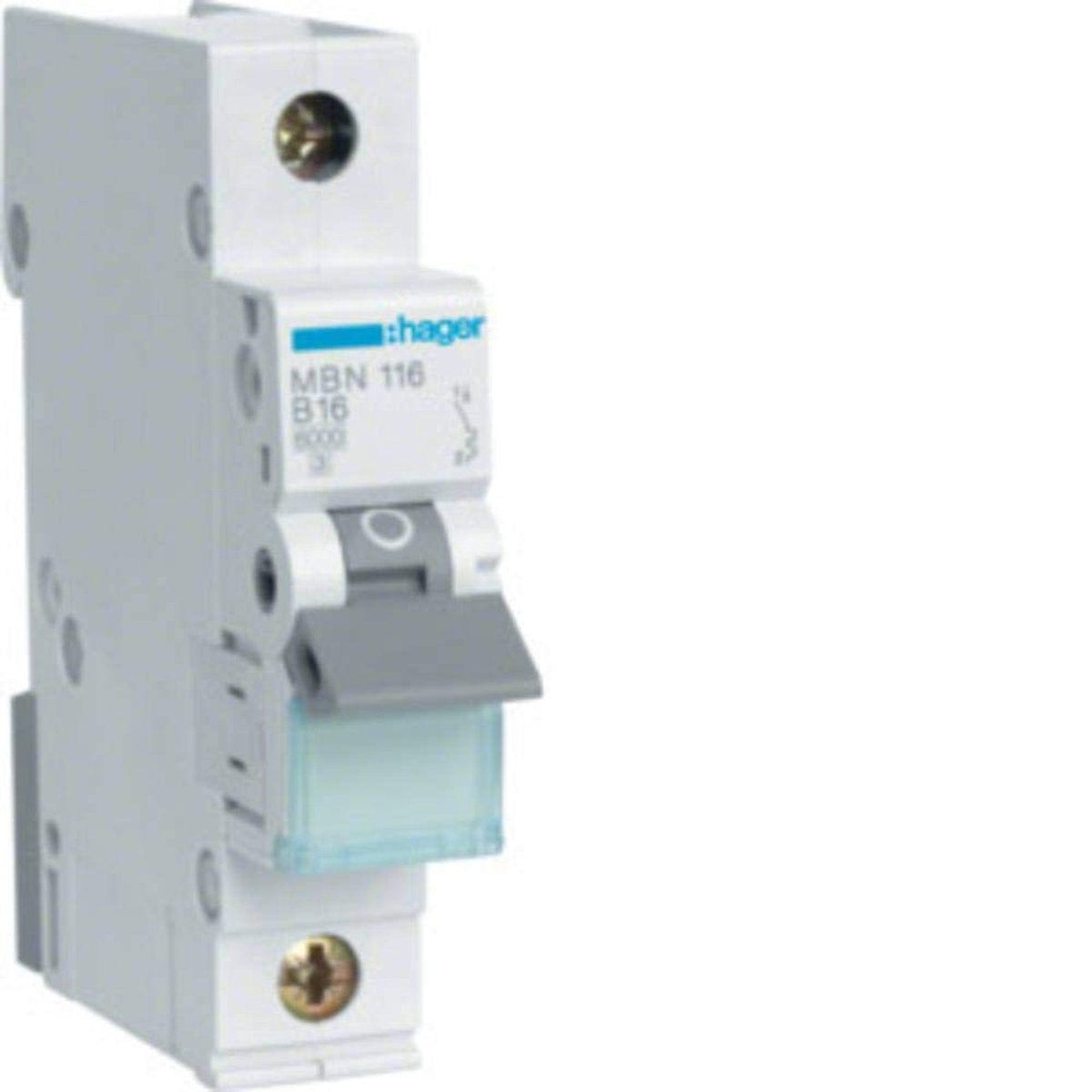 Hager mbn116 - 50 - 60 hz - 16 a - 1p