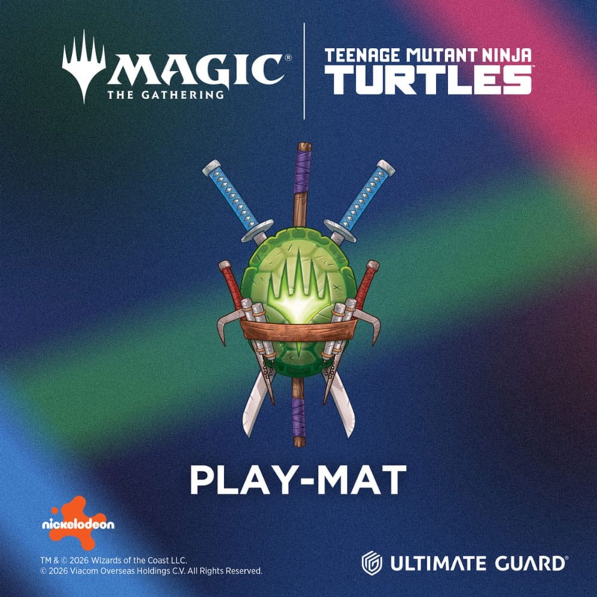 Ultimative Guard-Spielmatten-Magie: The Gathering | Teenage Mutant Ninja Turtles – weiß, selten