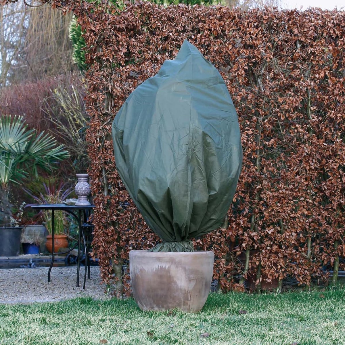 Nature Wintersvliekerdeken Covers 2 St 50 g m² 150 x 75 cm Grün