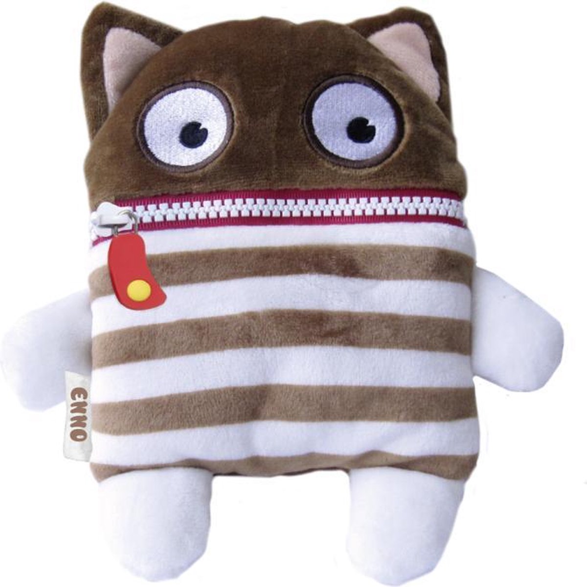 Schmidt Sorgenfreund Bär Figur Kuscheltier: Enno - 21 cm Kuscheltierpuppe