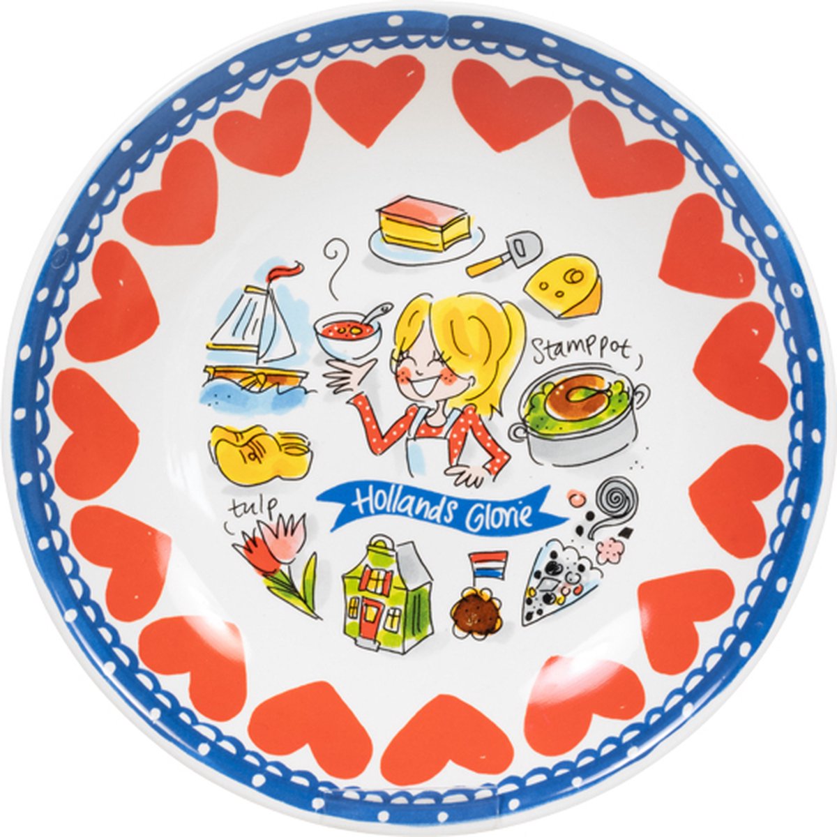 Blond amsterdam specials hollands glorie diep bord ø23cm