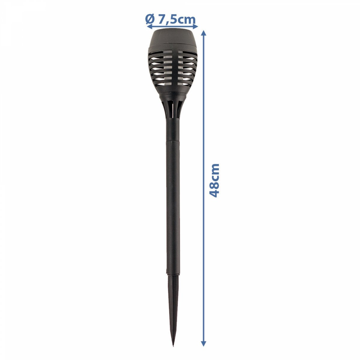 Grundig Solarleuchte Flamme 30 LED