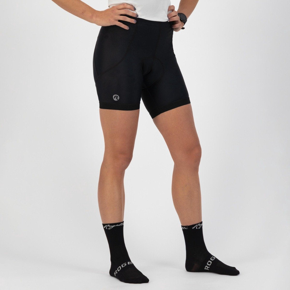 Rogelli core korte fietsbroek - dames - zwart - maat s
