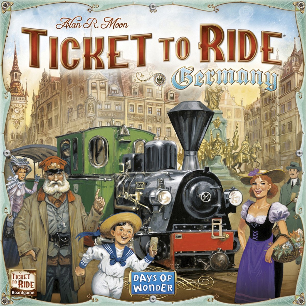 Days of Wonder Ticket to Ride – Deutschland-Brettspiel