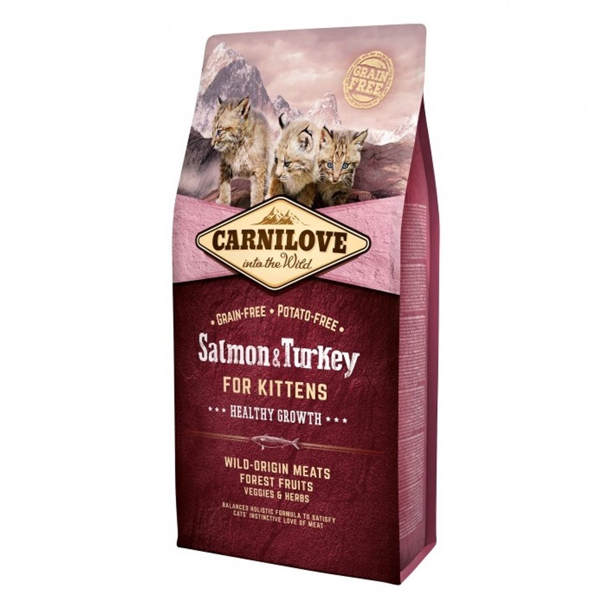 Carnilove Katze Lachs Truthahn Kätzchen 6 kg