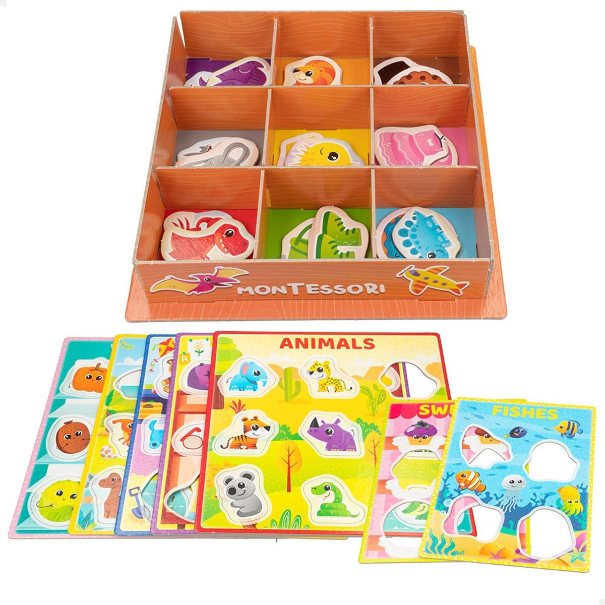 Lisciani Montessori-Babybox-Farben