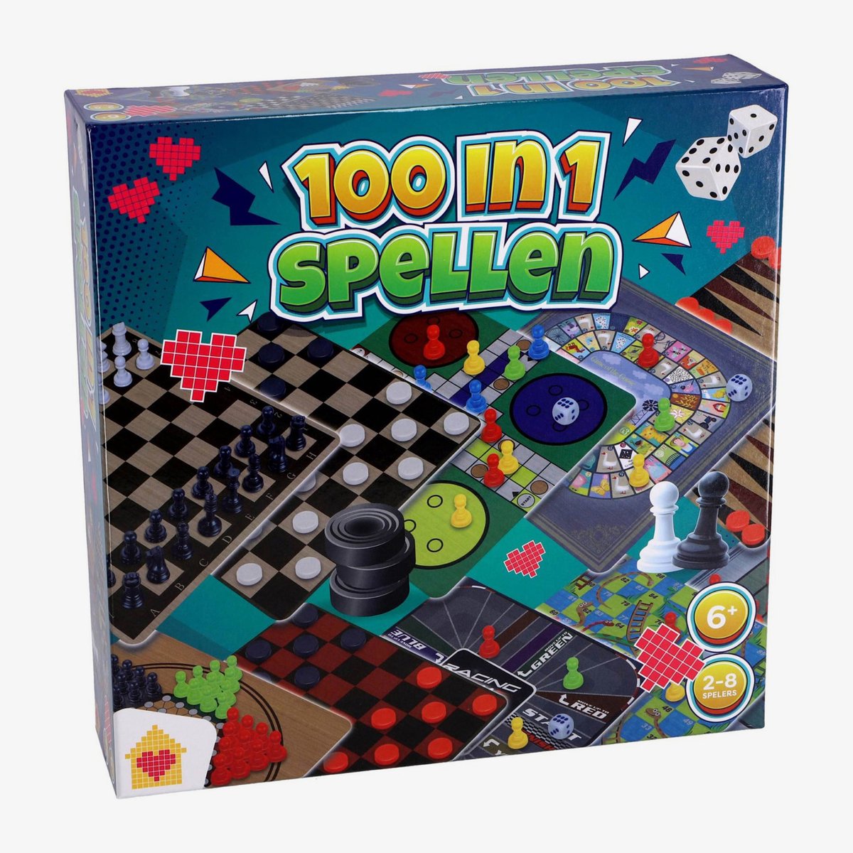 Osa Private Label Spielebox 100 in 1 | 2 Stk