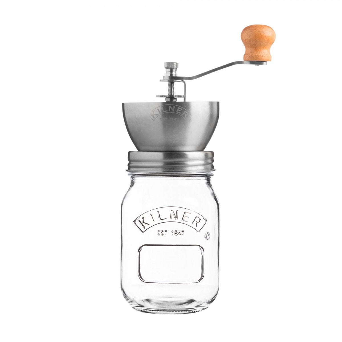 Kilner Bohnenmühle – Kaffeemühle 500 ml – einstellbarer Mahlgrad