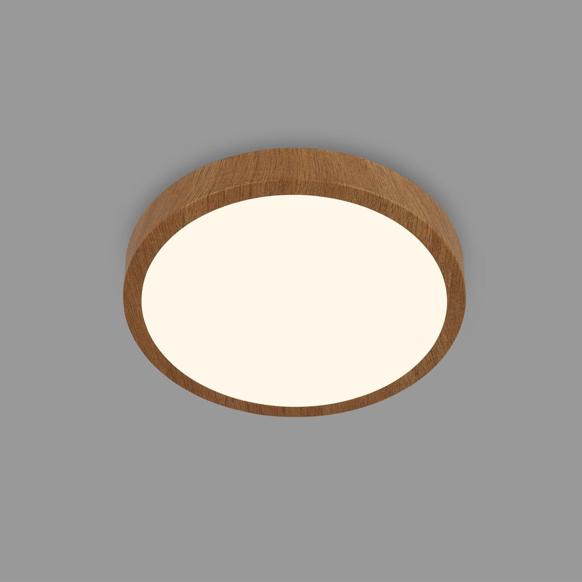 Briloner – LED-Deckenleuchte – Deckenleuchte mit Holzoptik – 3.000 K warmweißes Licht – 16 W – ø28 cm