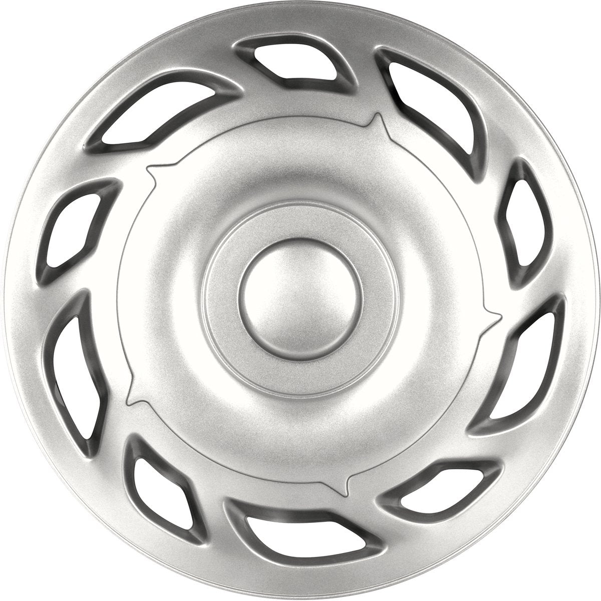 Radkappen Tino 12 Zoll ABS silber 4er Set