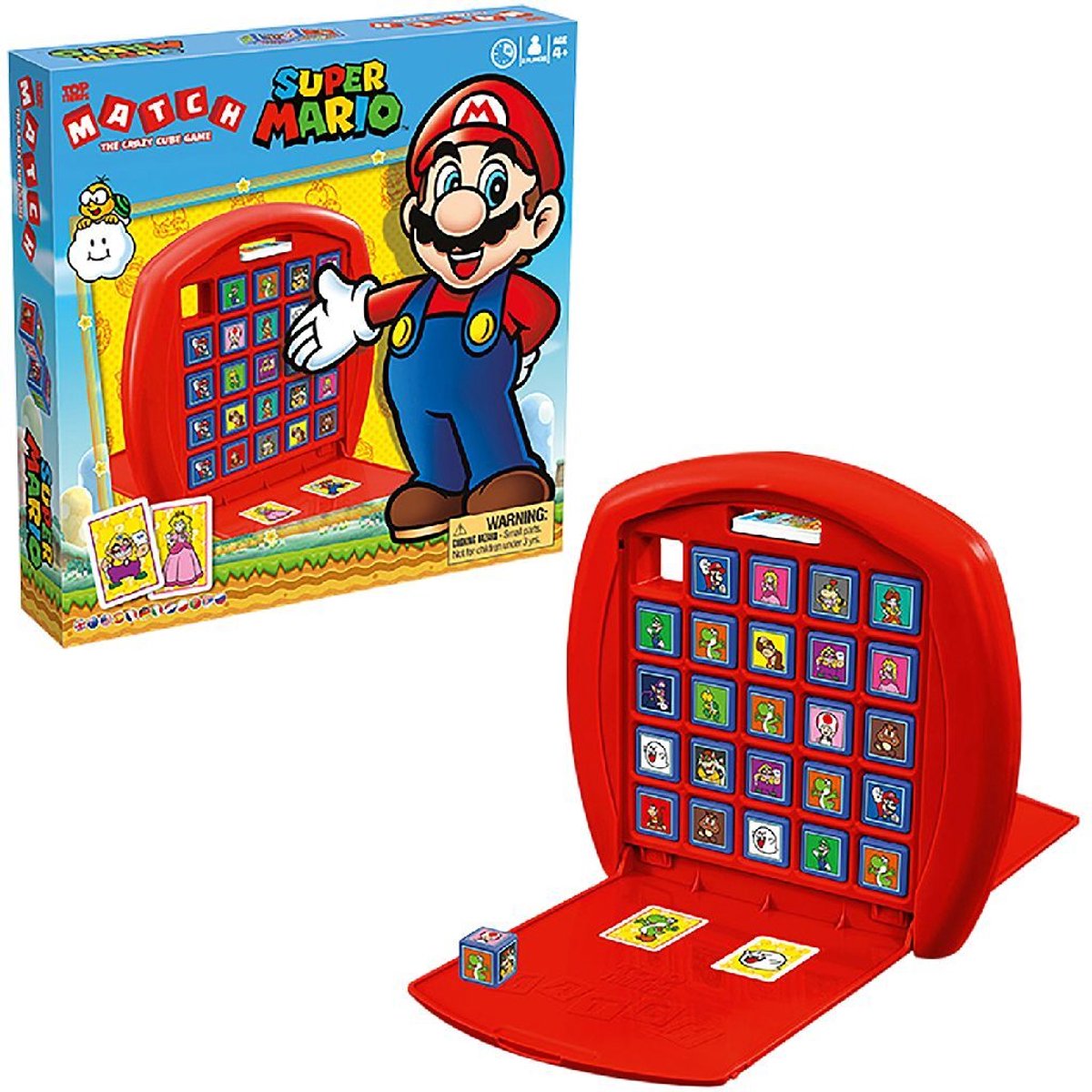 Gewinnende Spielzüge 5-in-einer-Reihe – Super-Mario-Brettspiel