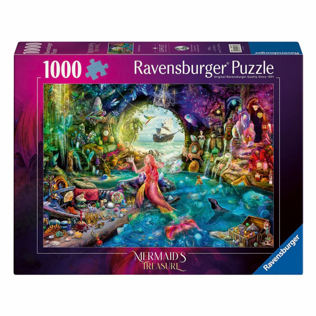 Ravensburger Puzzle Meerjungfrauen Schatz 1000 Teile