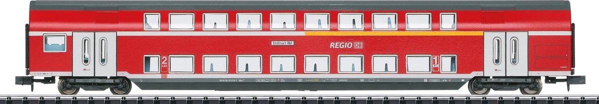 Minitrix Hobby-Doppelstockwagen, 1. 2.kl.