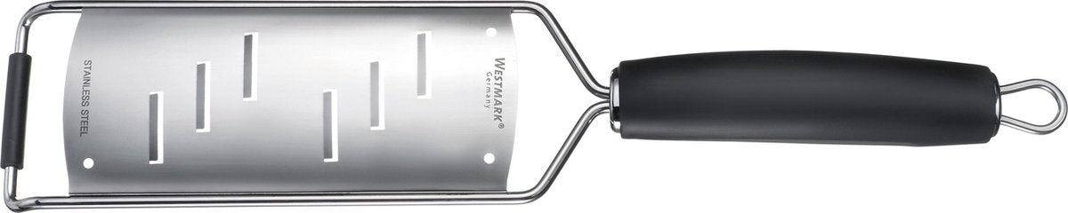 Westmark Reibe, mittel, Edelstahl-Kunststoff, Techniker-Quadrat, Schwarz-Silber, 14122270