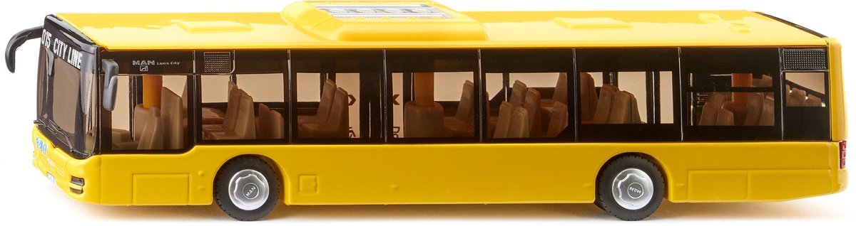 Siku-Mann-Löwen-Stadtbus