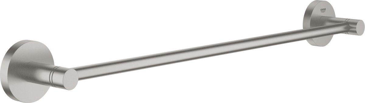 Grohe Essentials Handtuchhalter – 450 mm – Super Steel (Edelstahl)