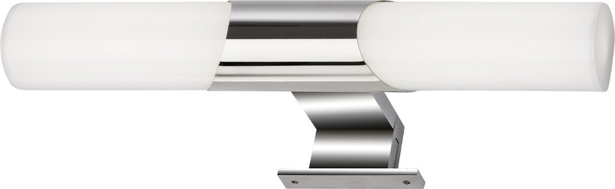 Briloner Lime - LED-Spiegellampe - Badezimmerspiegelbeleuchtung - neutralweißes Licht 4.000k - 800 lm - Chrom - 32cm