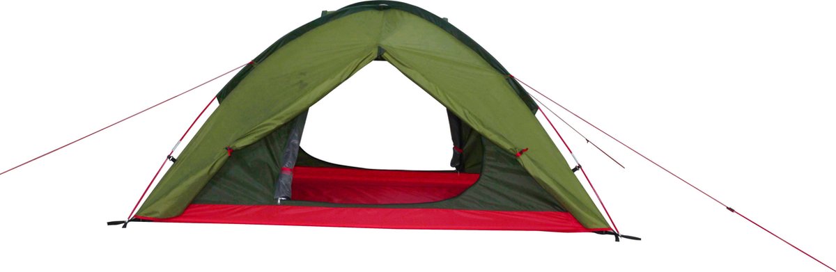 Kuppelzelt Woodpecker 3-Personen 340 x 190 x 110 cm grün