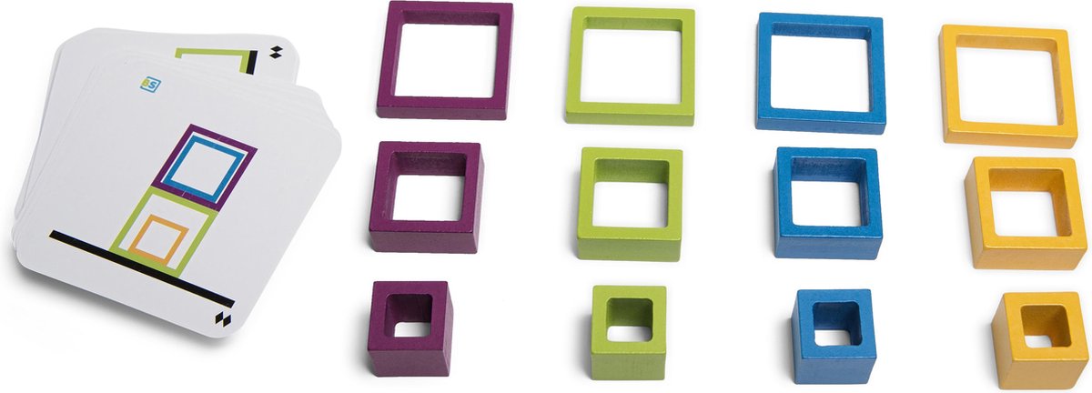 Bs Toys Holzrahmen-Form- und Farbspiel