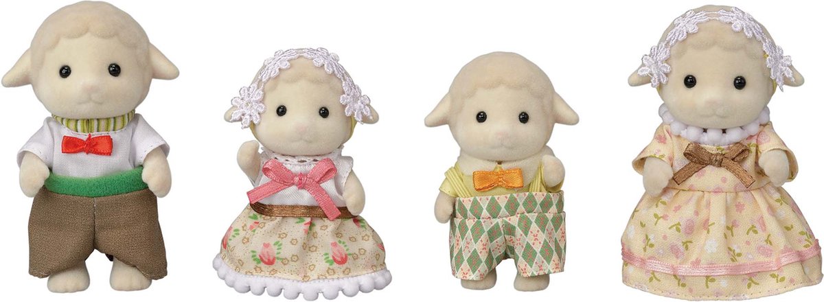 Sylvanian Family 5619 Schaffamilie samtweiche Spielfiguren