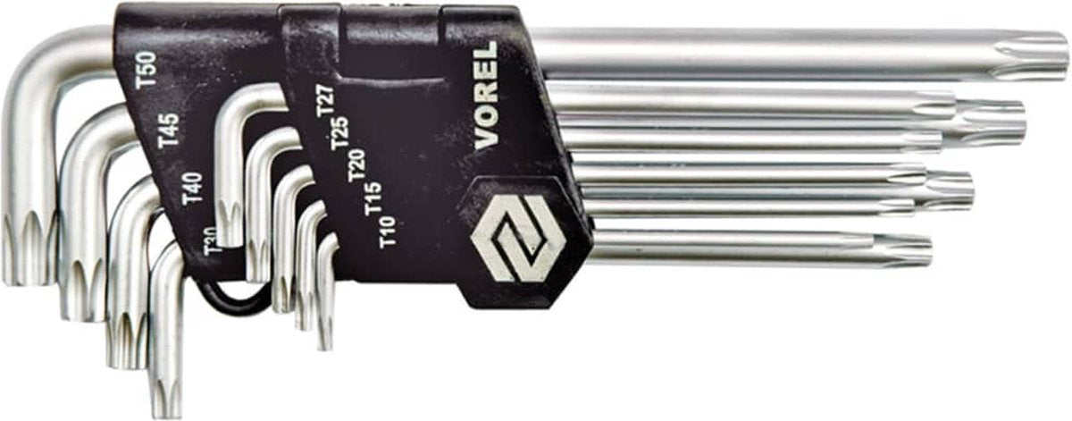 Vorel -Torx-Sicherheitsschlüssel-9-tlg