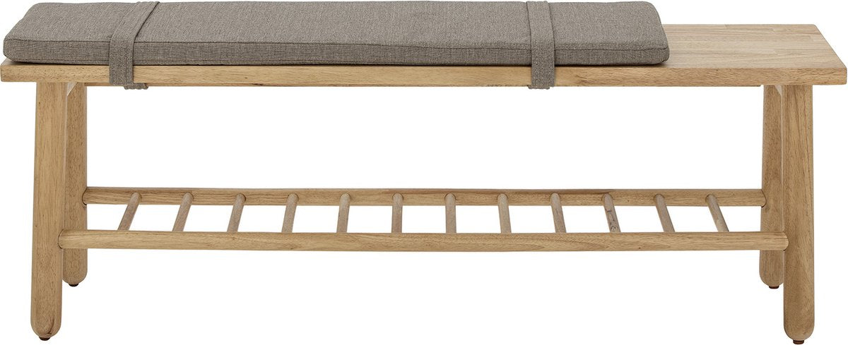 Bloomingville – Lindenbank – Beige – Gummiholz