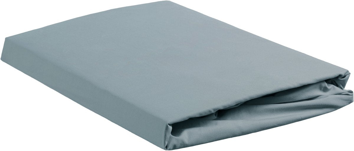 Ambiante katoen - splittopper hoeslaken - 180x200 - blauw