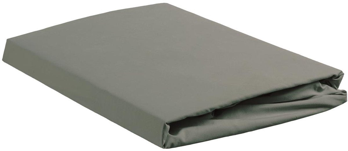 Ambiante - bamboe-katoen - boxspring hoeslaken - 180x200 cm - groen