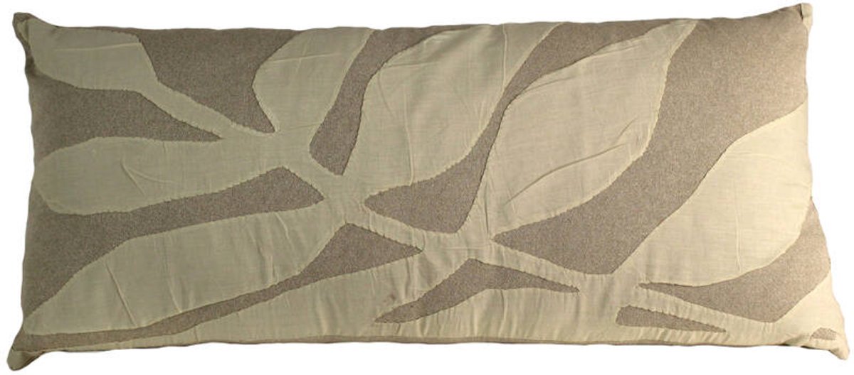 Hd collection cushion cotton brown 90x40cm