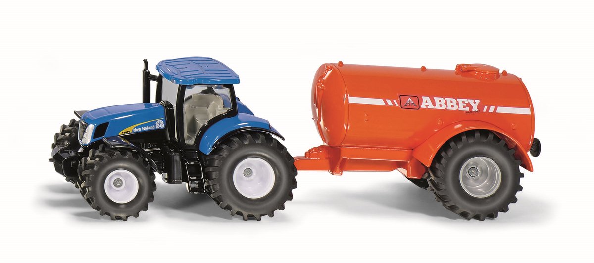 Siku-Traktor mit Vakuumtanker-Einzelachse