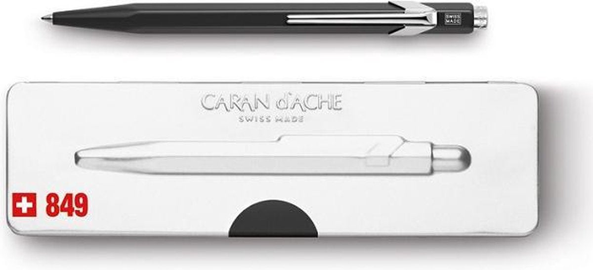 Caran d'Ache 849 Popline-Kugelschreiber schwarz