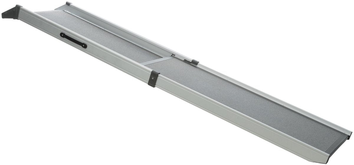 Trixie Auto-Teleskopgangway (bis 120 kg) – 100-180 x 43 cm – grau