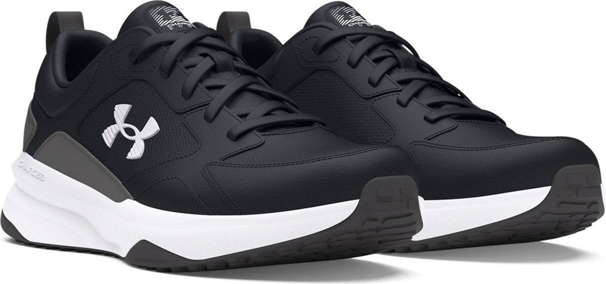 Under Armour UA Charged Edge-Blk Herren-Sneaker – Schwarz – Castle Rock – Weiß